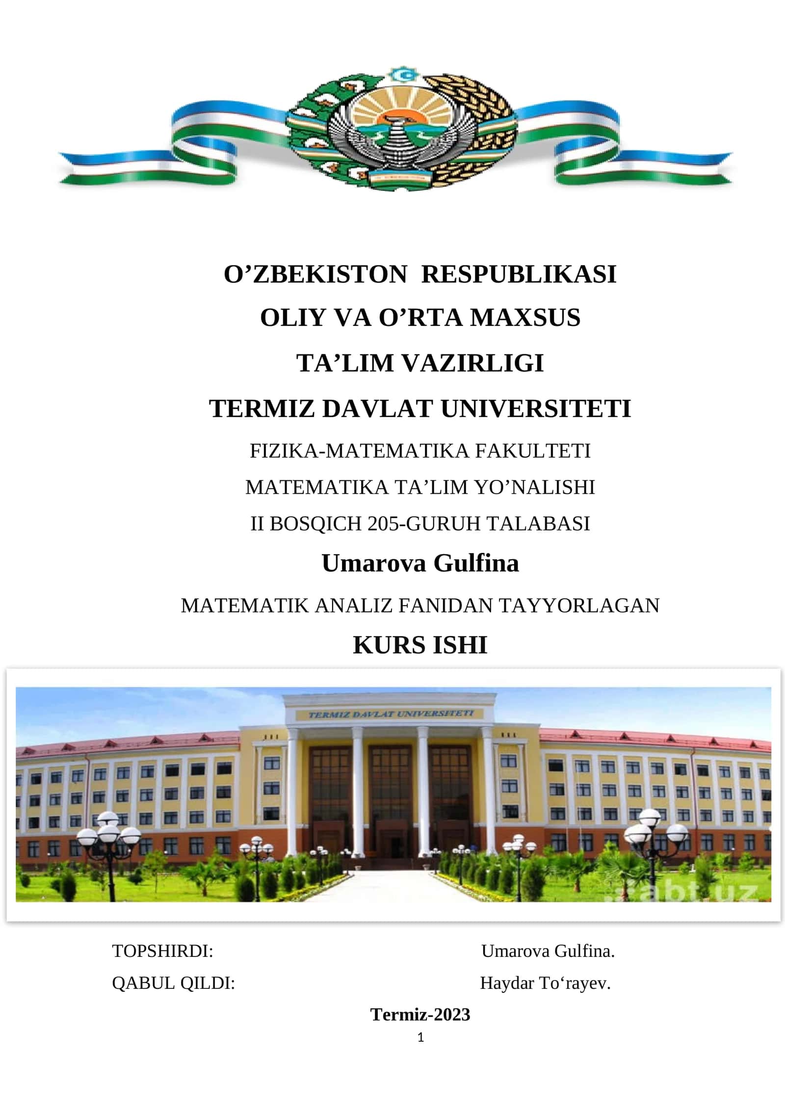Ikkinchi tur sirt egri chiziqli integral 1