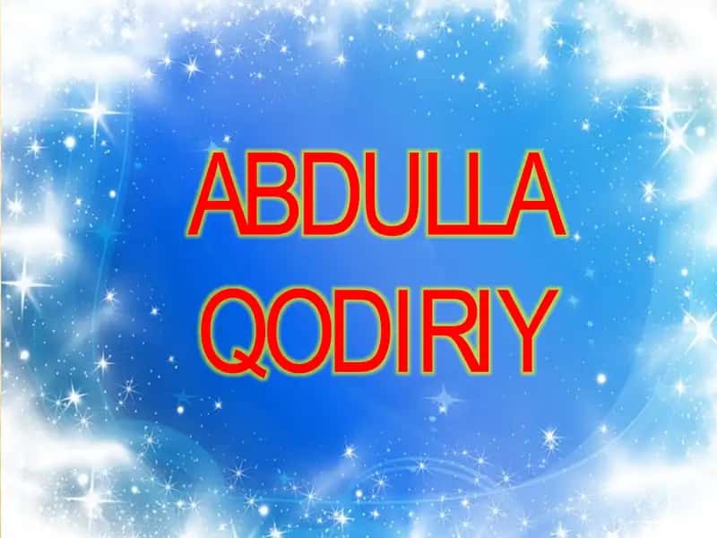 Abdulla Qodiriy, Mehrobdan chayon 1