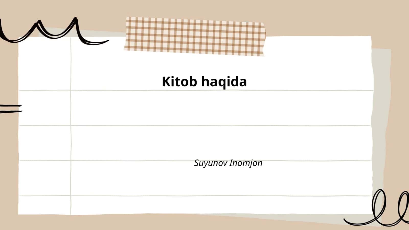Kitob haqida 1