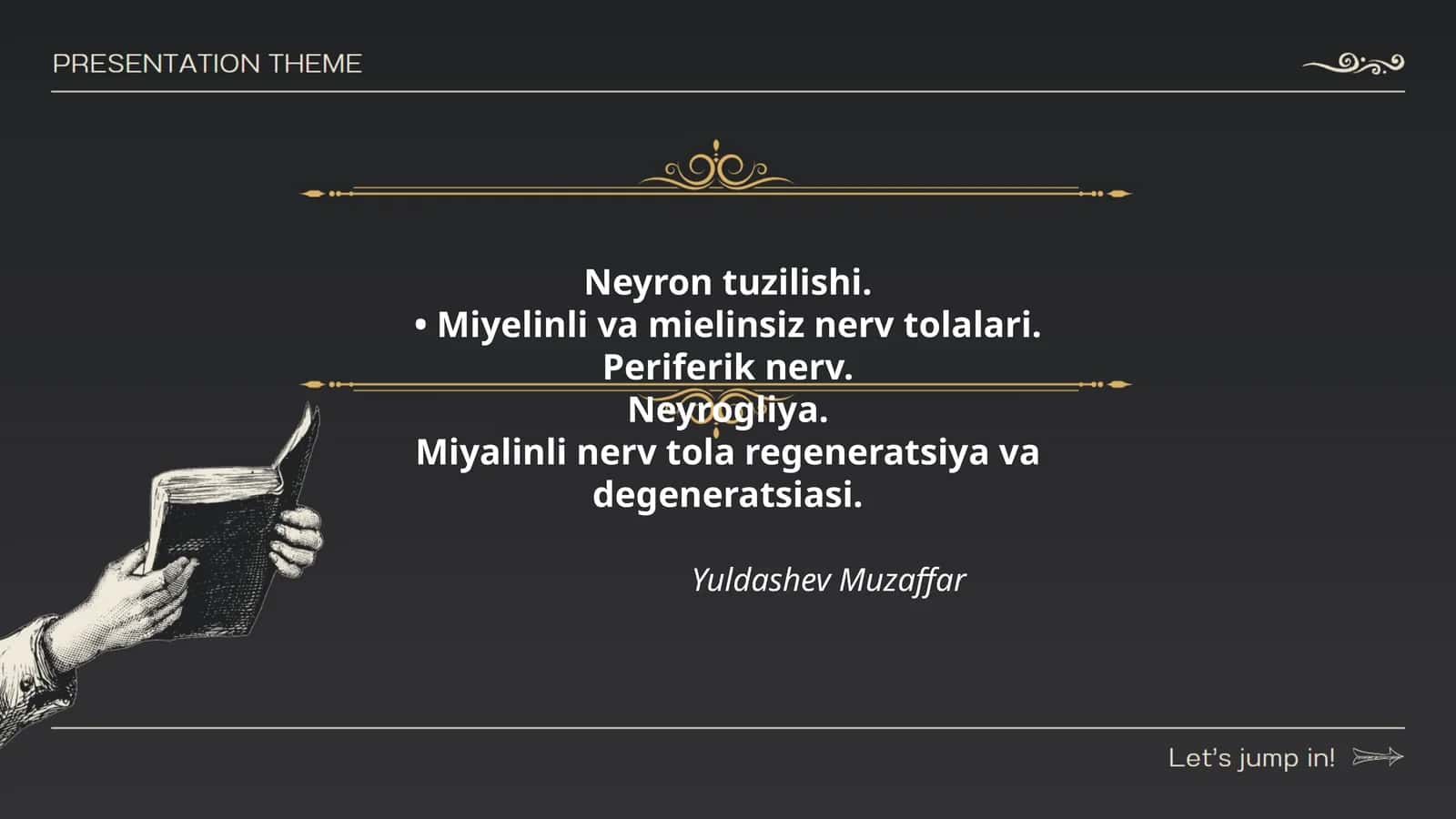 Neyron tuzilishi 1