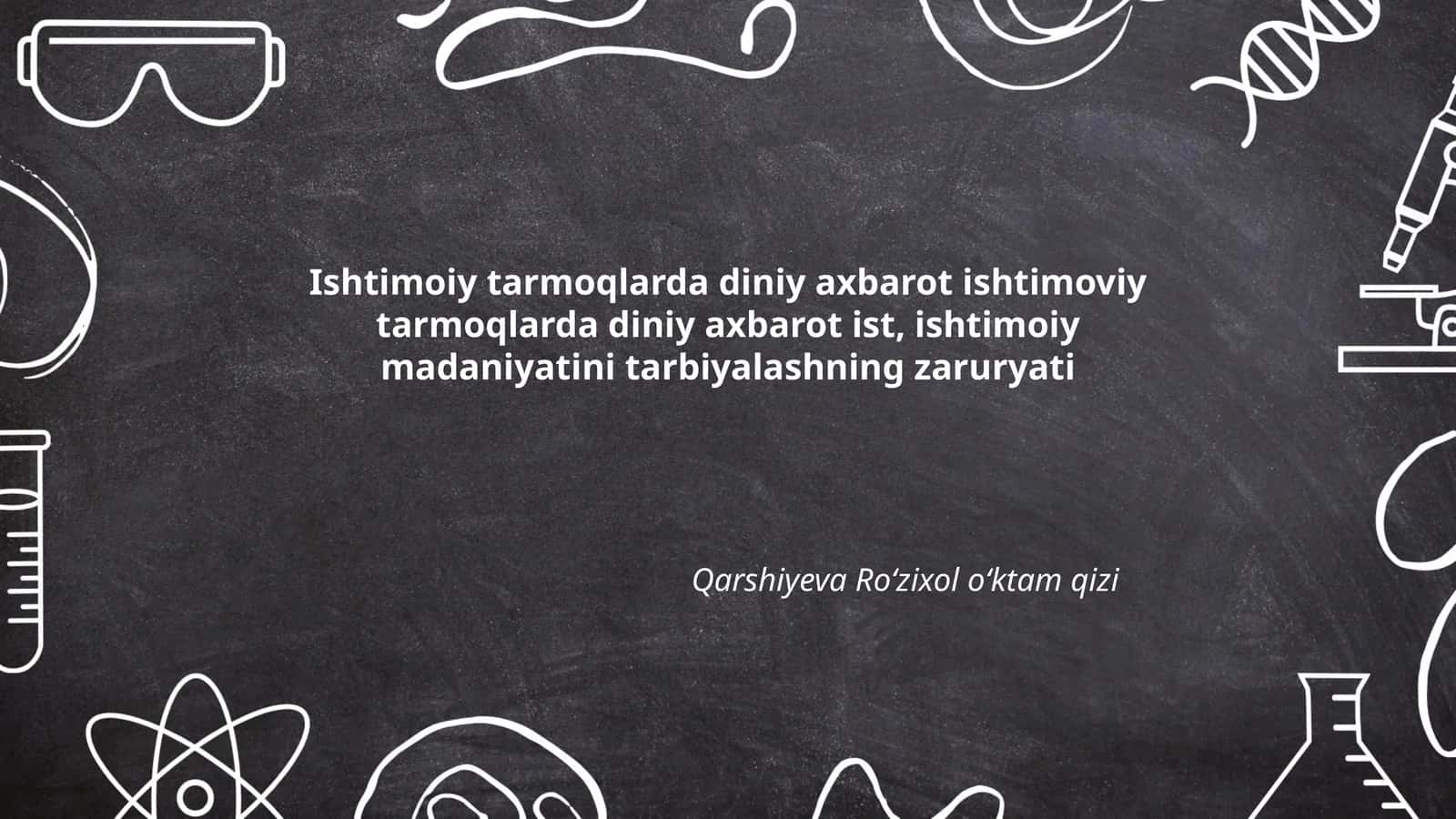 Diniy axborotning tarqalish mexanizmlari 1