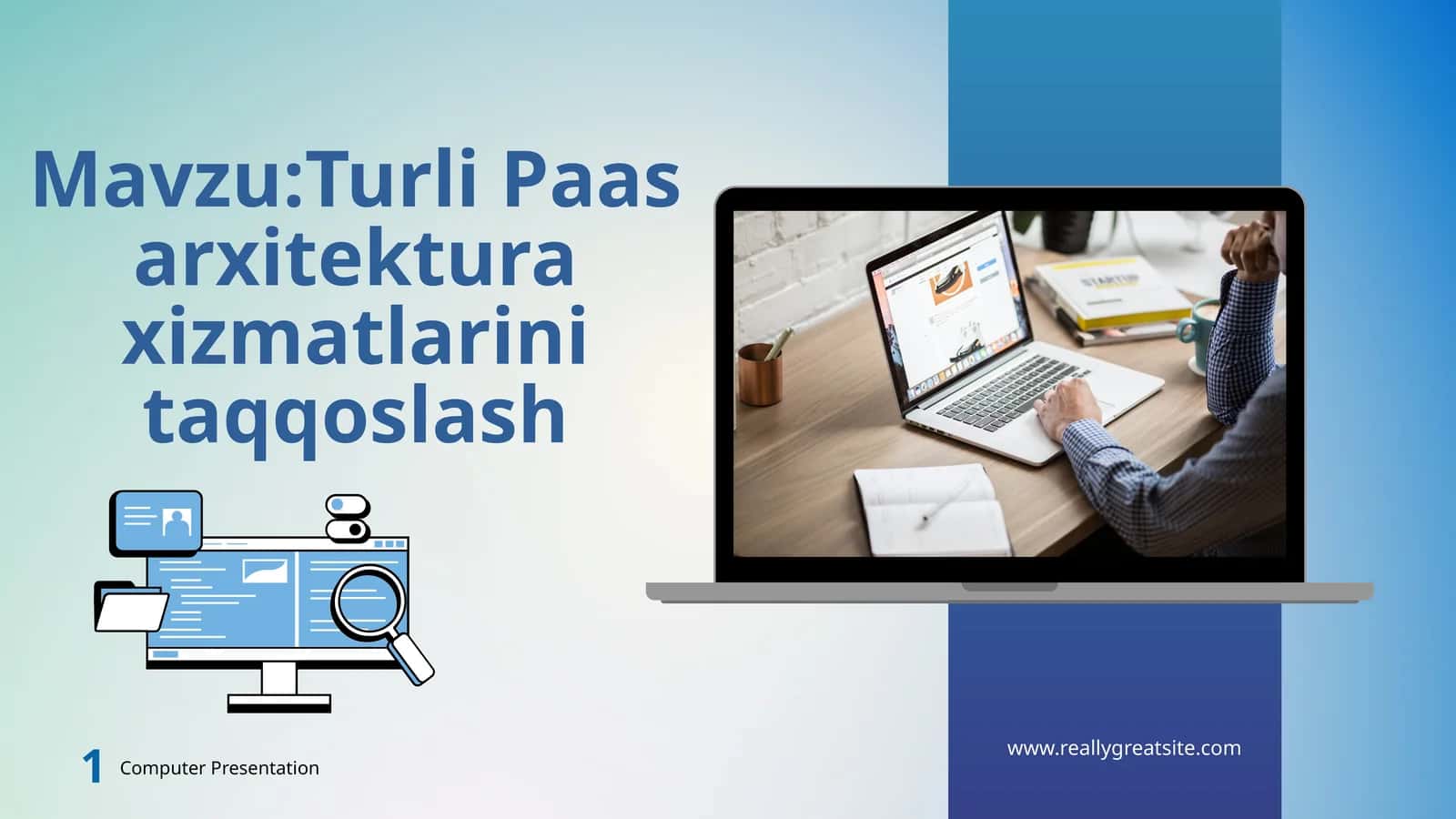 Turli Paas arxitektura xizmatlarini taqqoslash 1