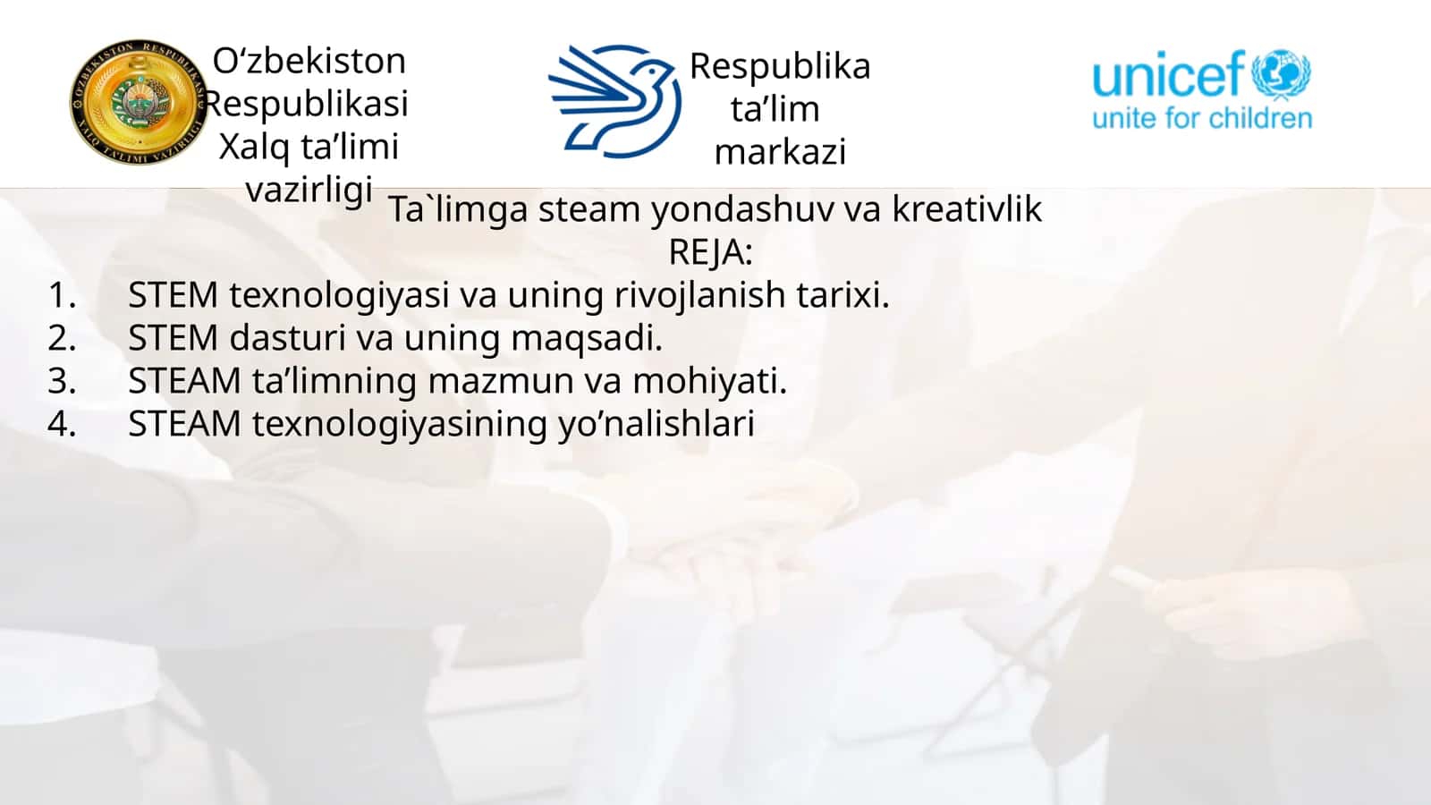 Ta`limga steam yondashuv va kreativlik 1