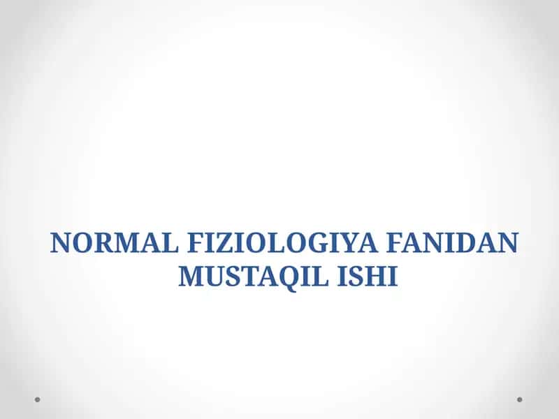 LIMFA QON DEPO A’ZOLARI LIMFA AYLANISHI 1