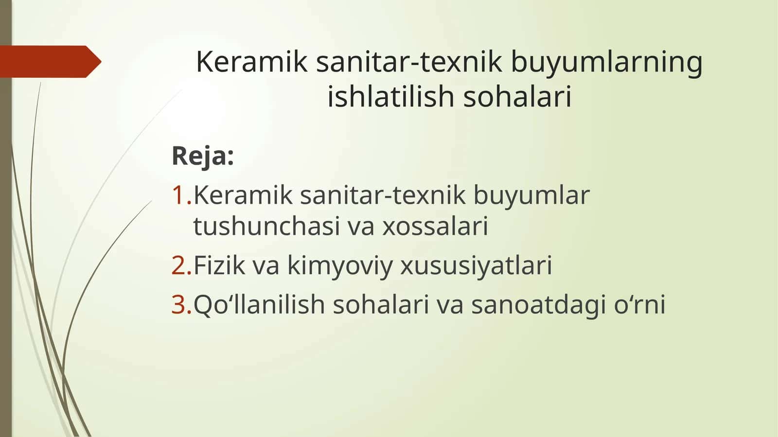 Keramiksanitar-texnikbuyumlarning ishlatilish sohalari 1