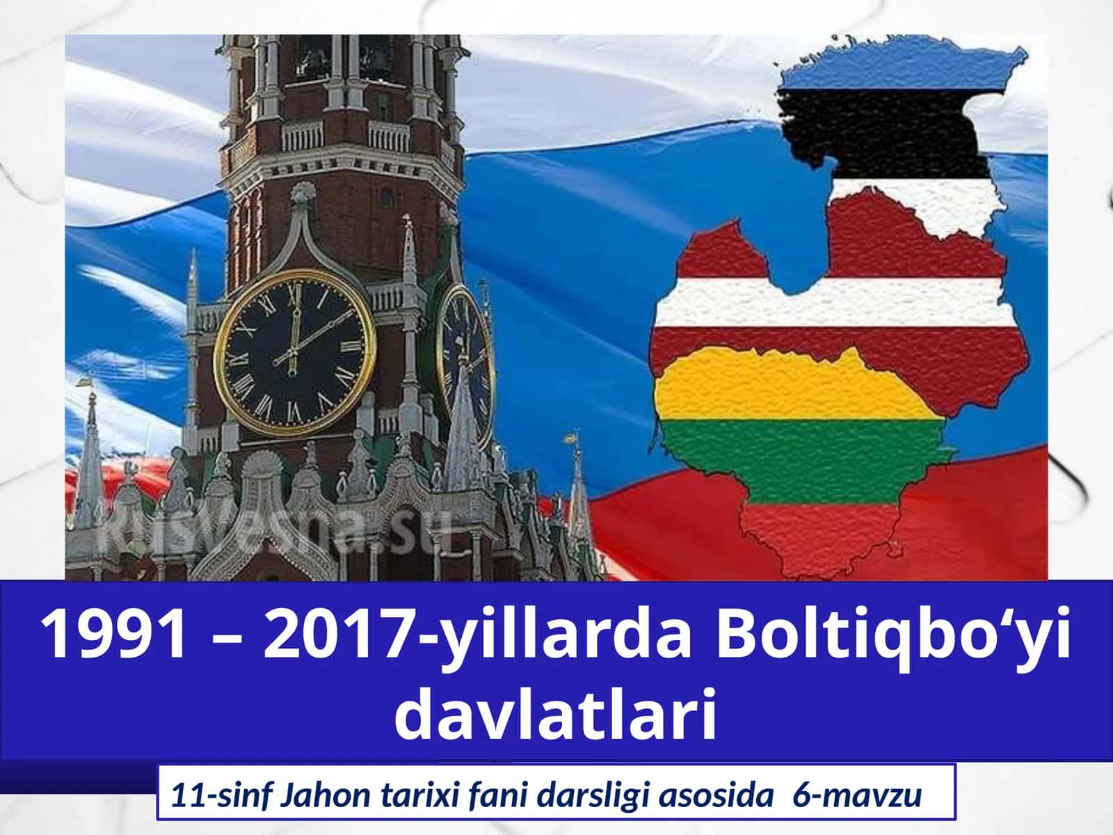 11-sinf Jahontarixifanidarsligi asosida 6-mavzu 1