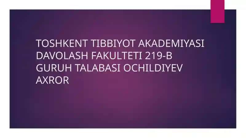 SHAXSIY HIMОYA VOSITALARI