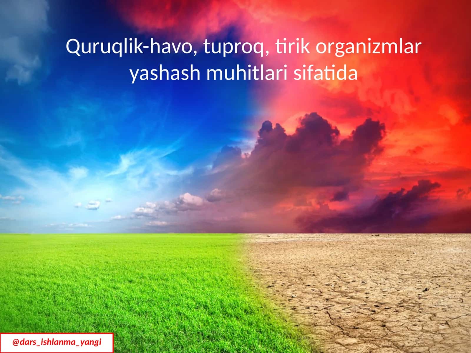 Quruqlik-havo Muhiti 1
