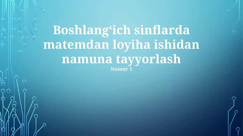 3-sinf geometriya loyihasi 1