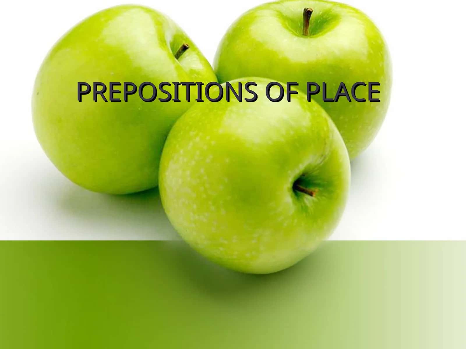 Prepositions of Place 1