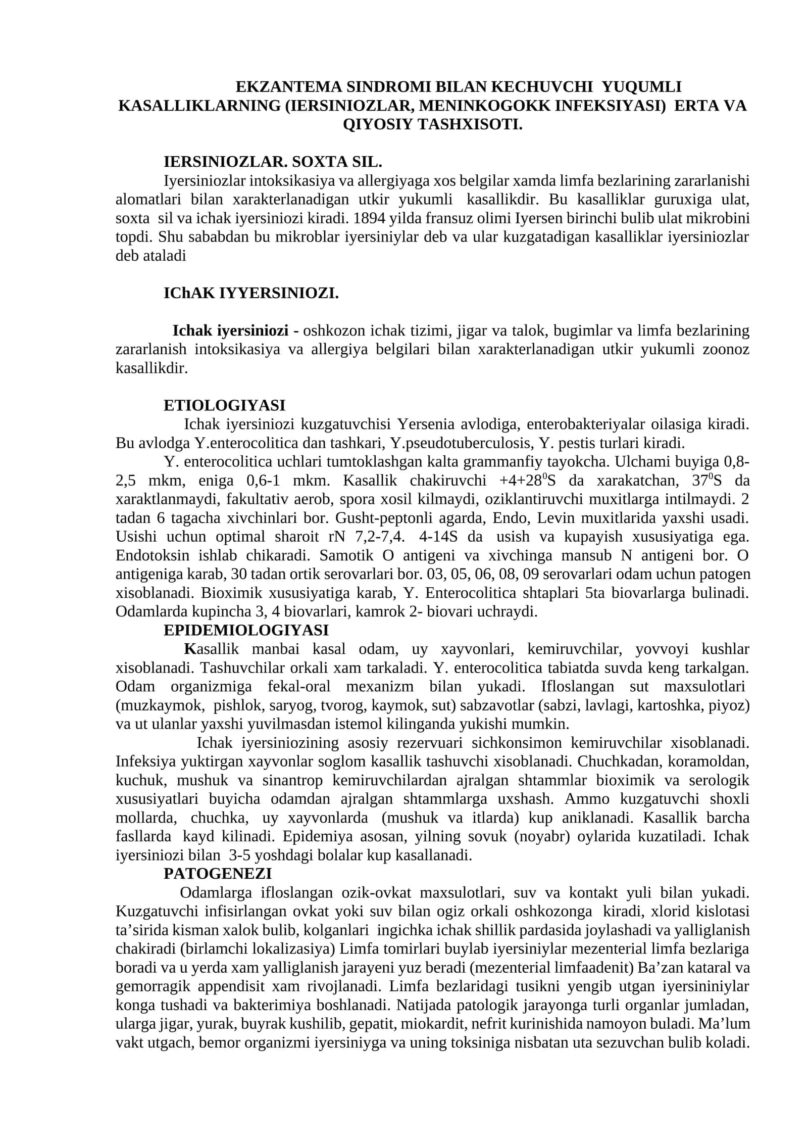 Iyyеrsiniozlar 1