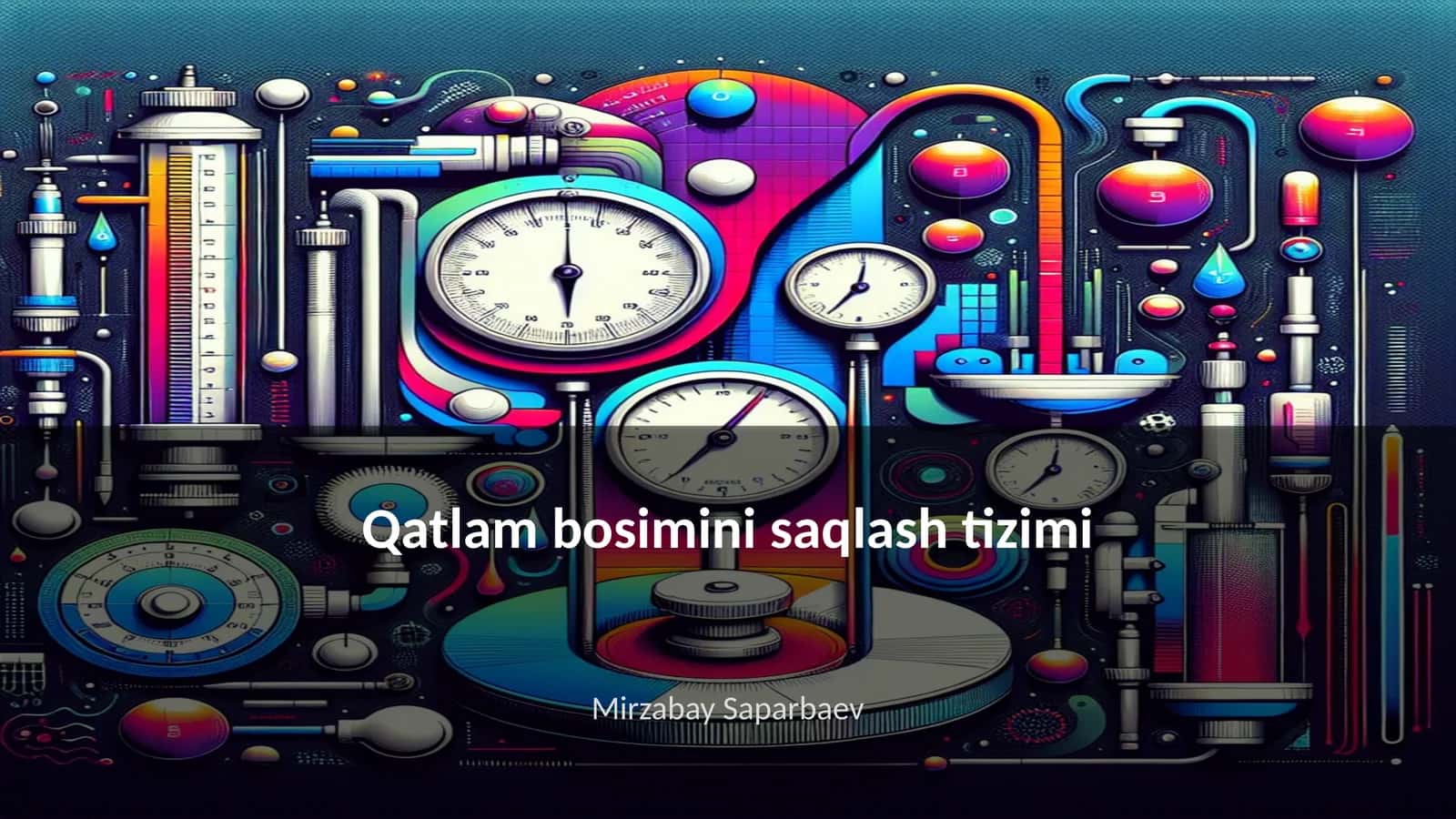 Qatlam bosimini saqlash tizimi 1