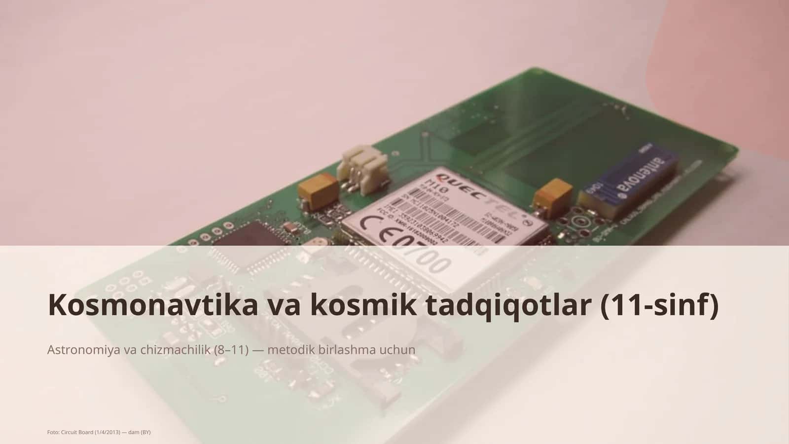 Astronomiya va chizmachilik (8-11) 1