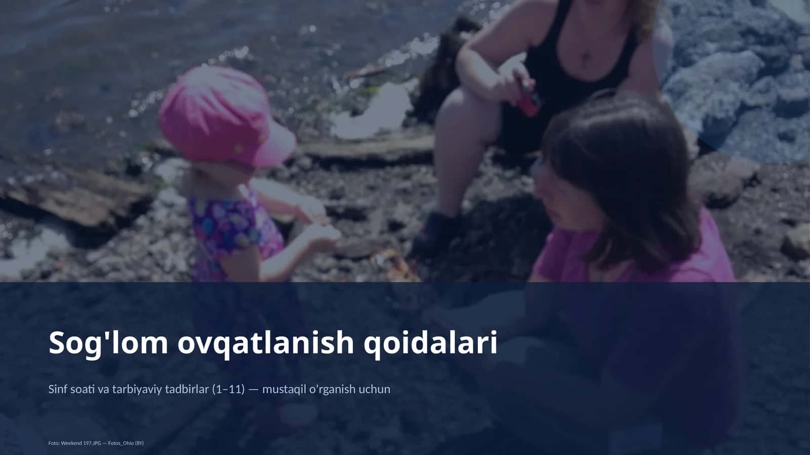 Sog'lom ovqatlanish qoidalari 1