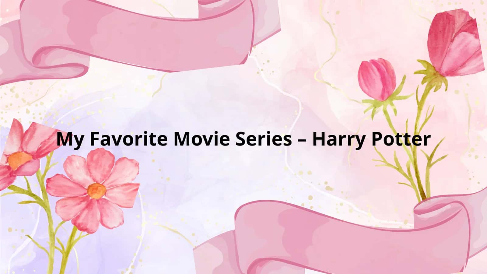 My Favorite Movie Series – Harry Potter 1
