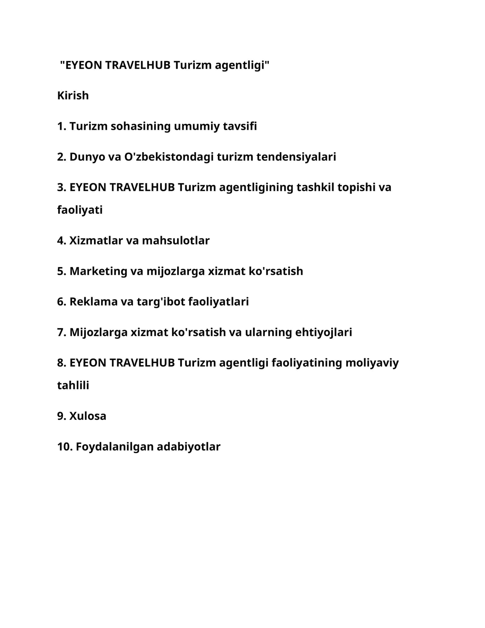 EYEON TRAVELHUB Turizm agentligi 1
