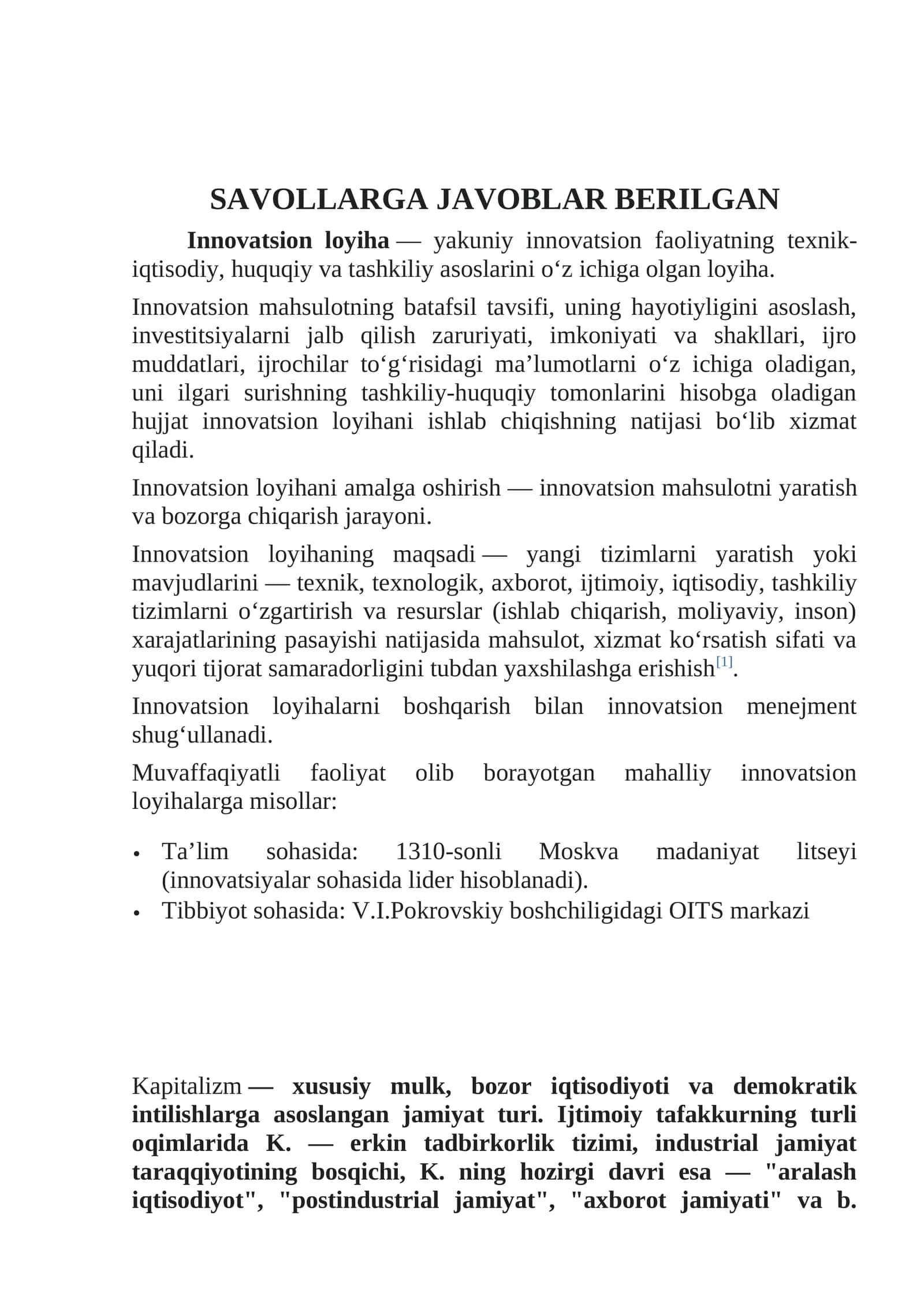 Innovatsion loyiha 1