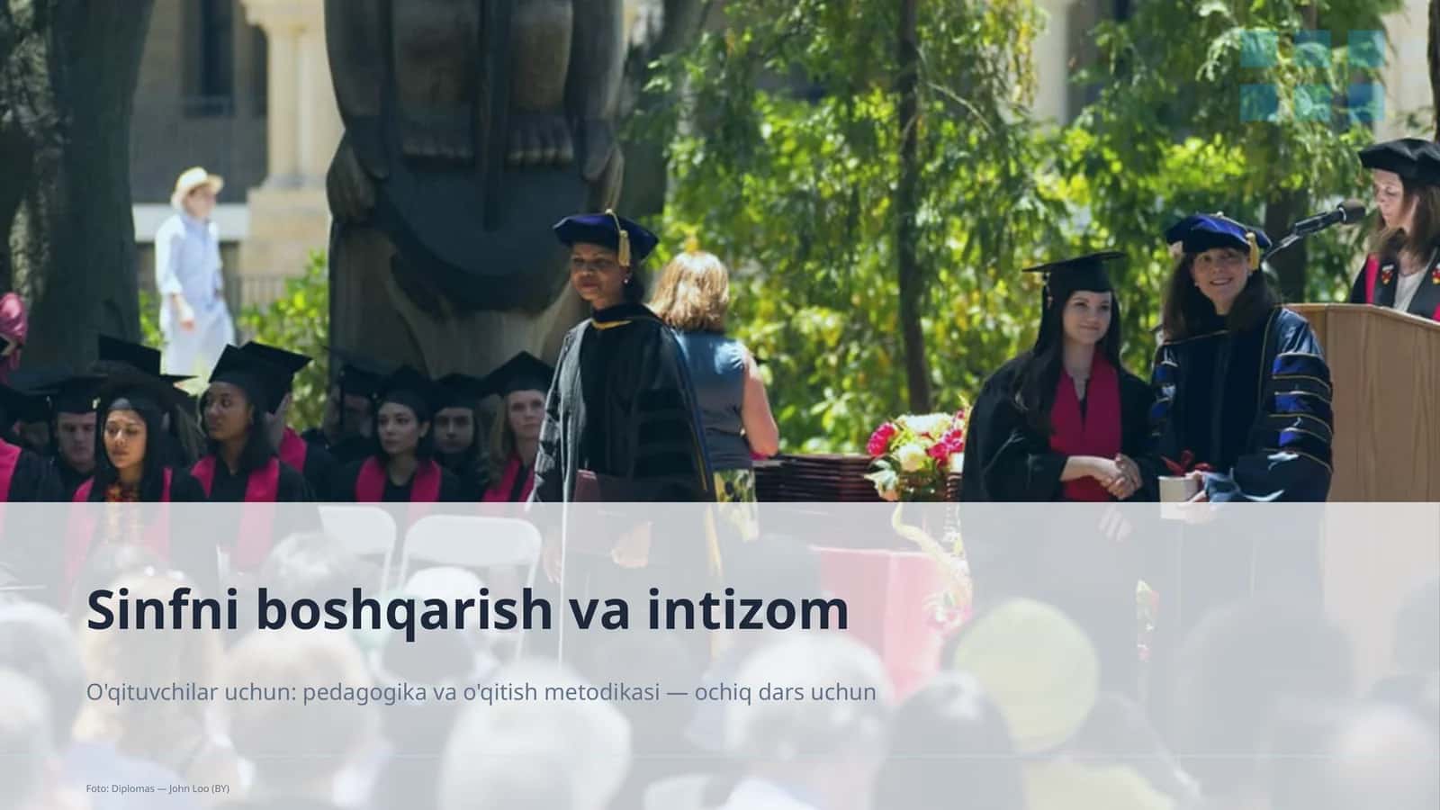 Sinfni boshqarish va intizom 1
