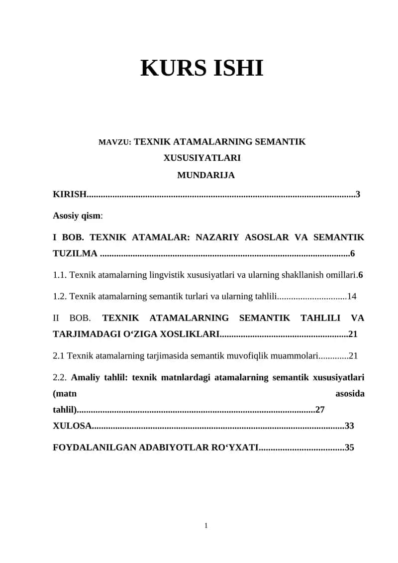 TEXNIK ATAMALARNING SEMANTIK XUSUSIYATLARI 1