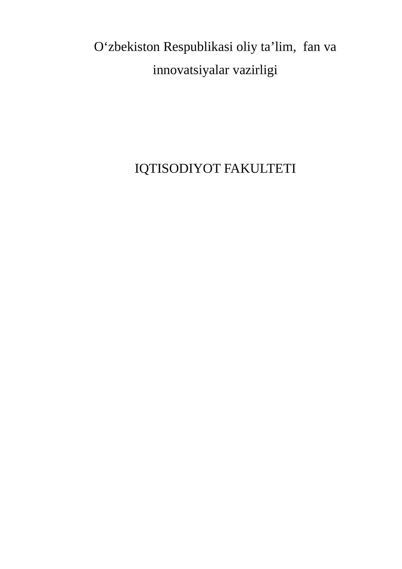 Bank amaliyot hisoboti namuna 1