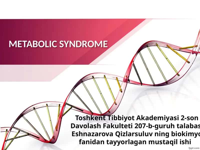 METABOLIC SYNDROME 1
