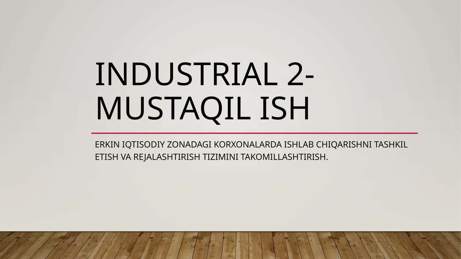 Erkin iqtisodiy zonalar 1