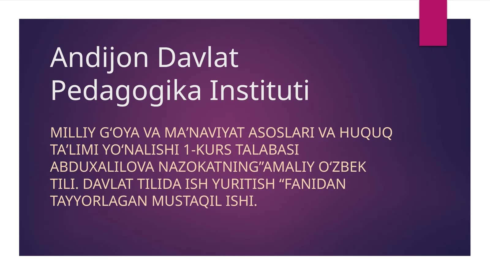 Akademik matn turlari 1