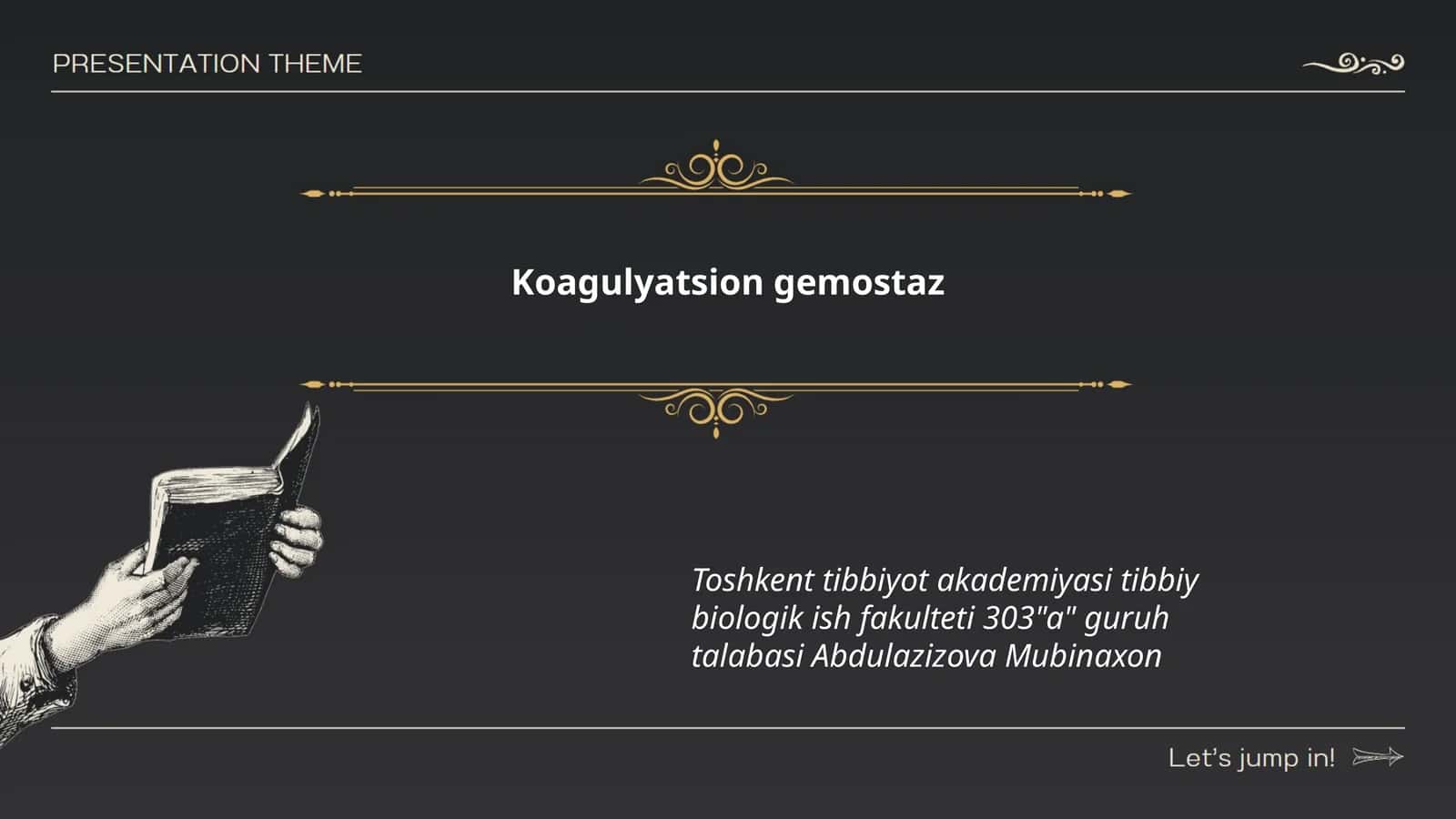 Koagulyatsion gemostaz 1