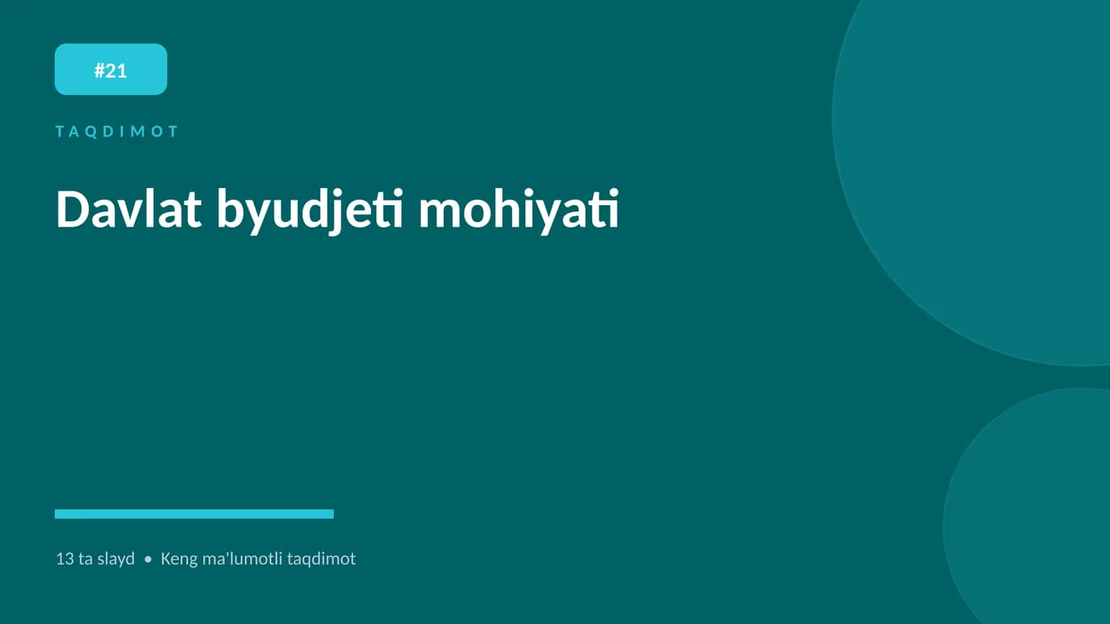Davlat byudjeti mohiyati 1