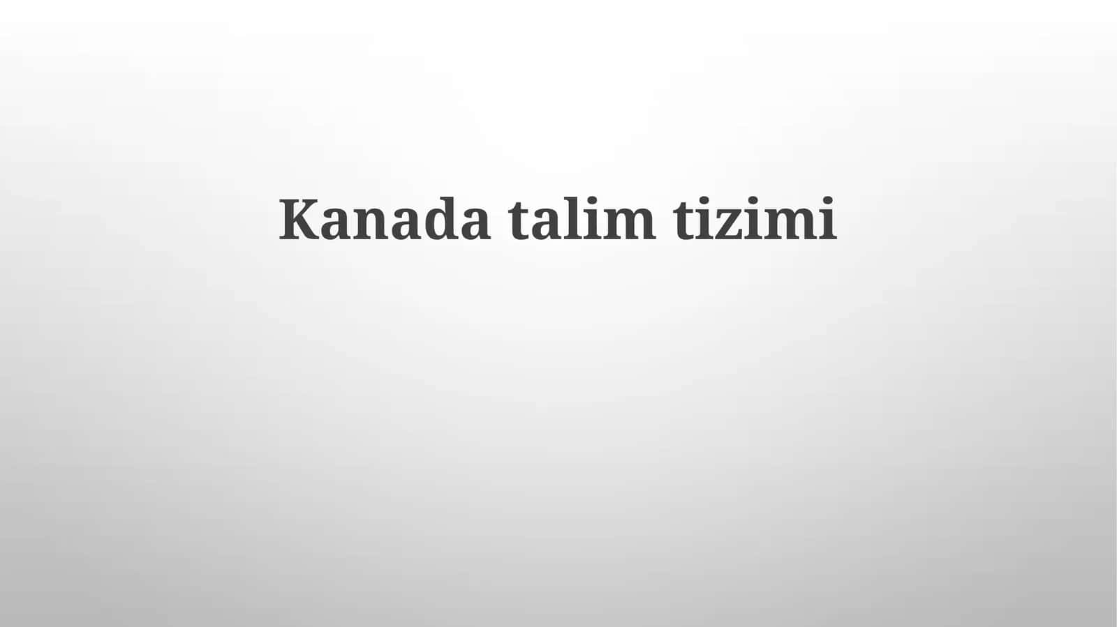 Kanadatalimtizimi 1