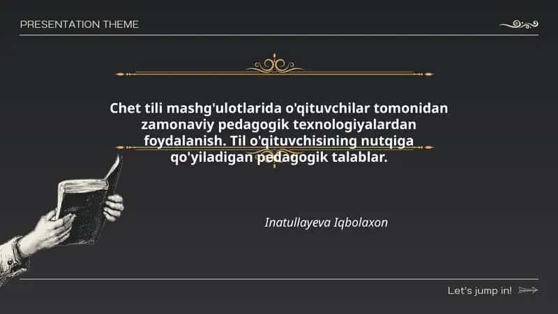 Zamonaviy pedagogik texnologiyalar 1