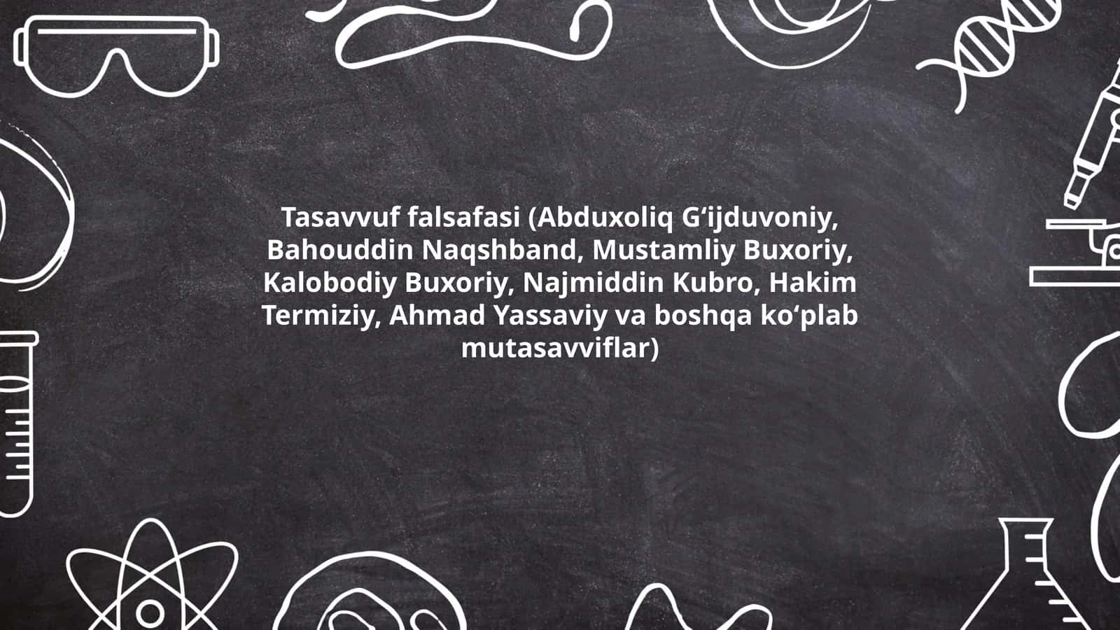 Tasavvuf falsafasi 1