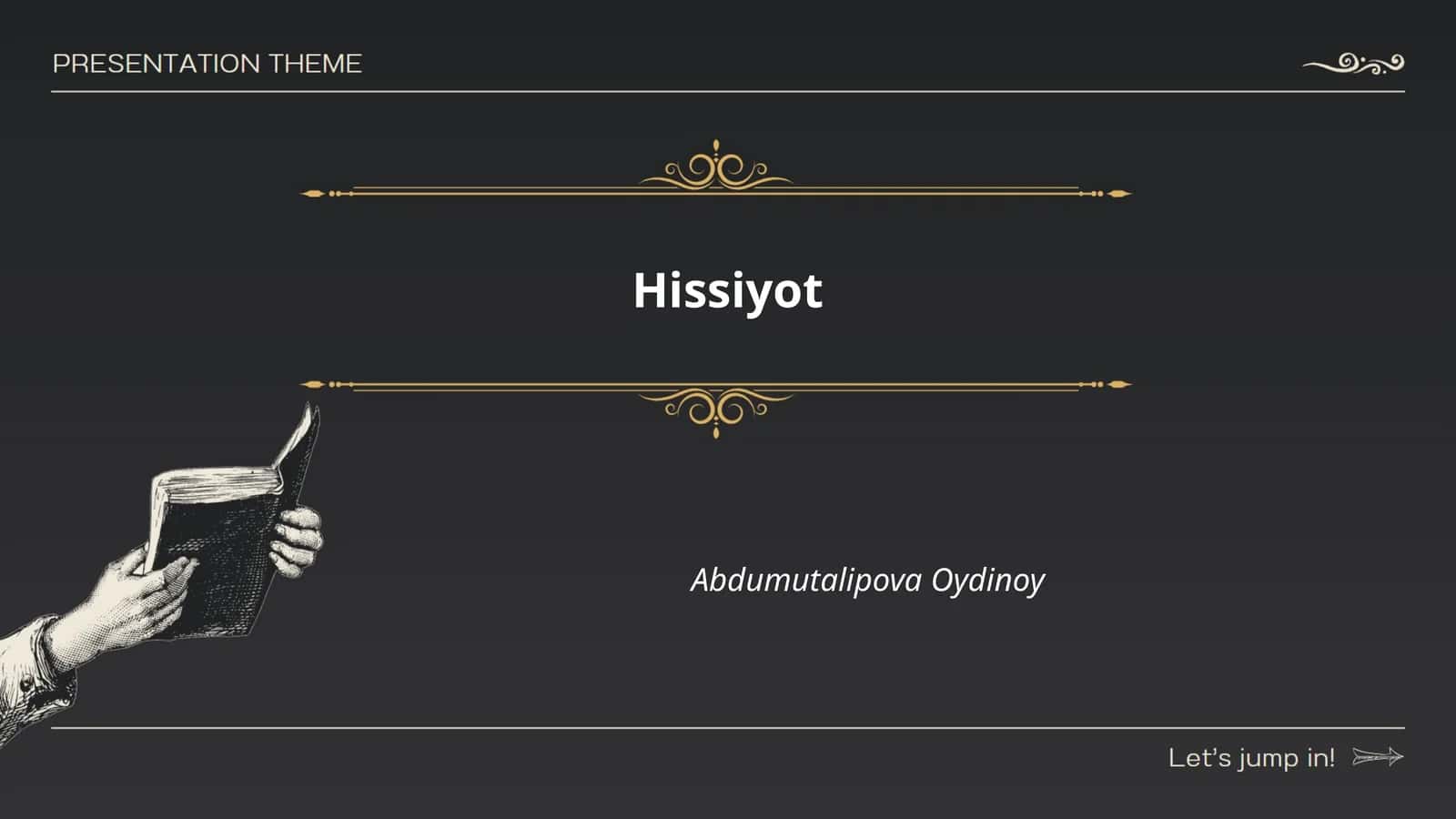Hissiyot 1