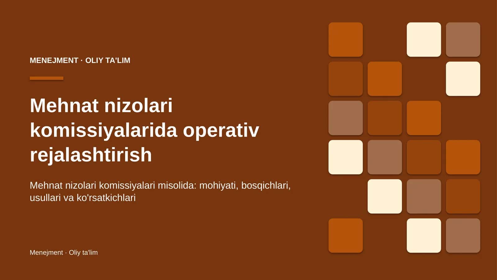 mehnat nizolari komissiyalarida operativ rejalashtirish 8307 1