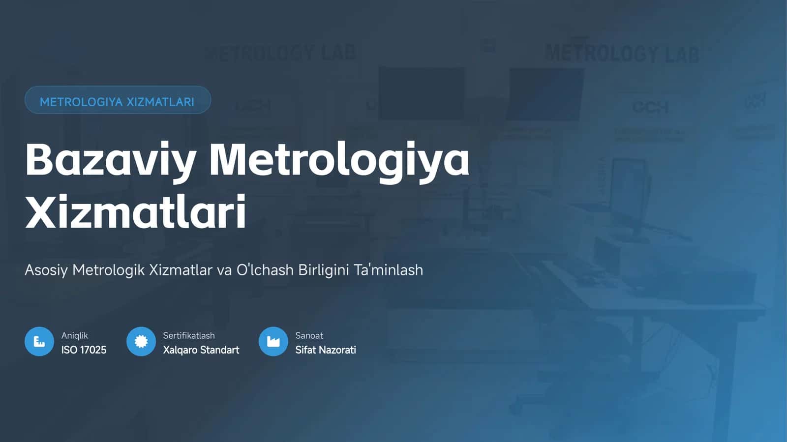 METROLOGIYA XIZMATLARI 1