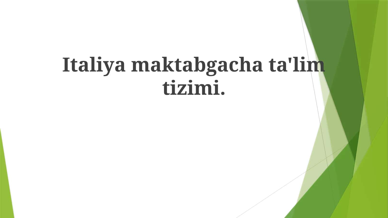 Italiyamaktabgachata'limtizimi 1