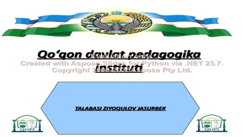 Qo‘qon davlat pedagogika instituti 1