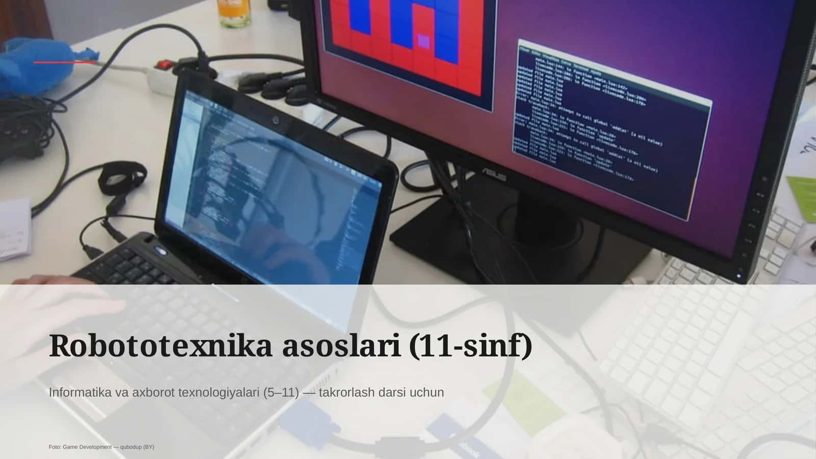 Robototexnika asoslari (11-sinf) 1