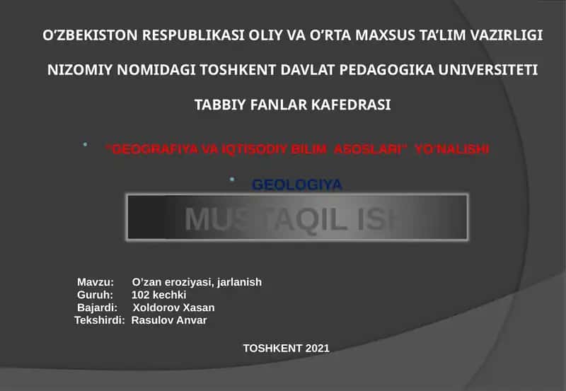 GEOLOGIYA 1