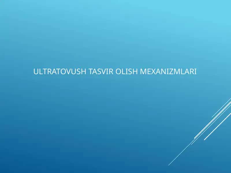 ULTRATOVUSHTASVIR OLISH MEXANIZMLARI 1