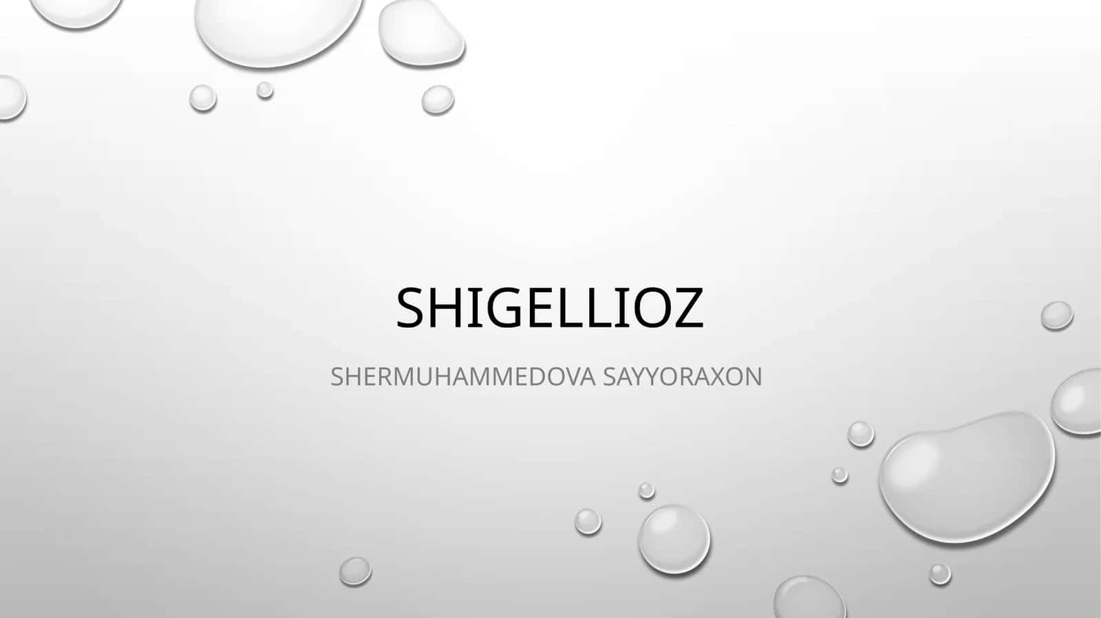 Shigellioz 1