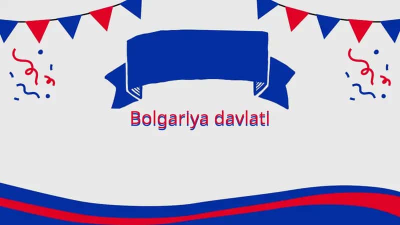 Bolgariya Davlati: Kirish 1