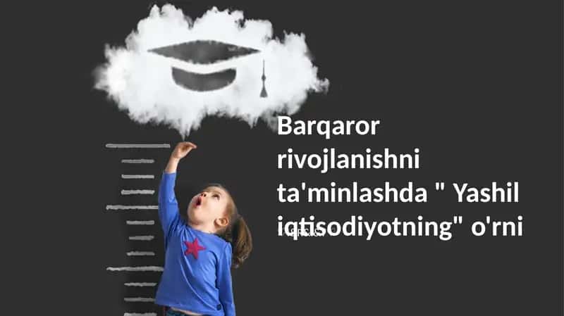 Yashil iqtisodiyotning 1