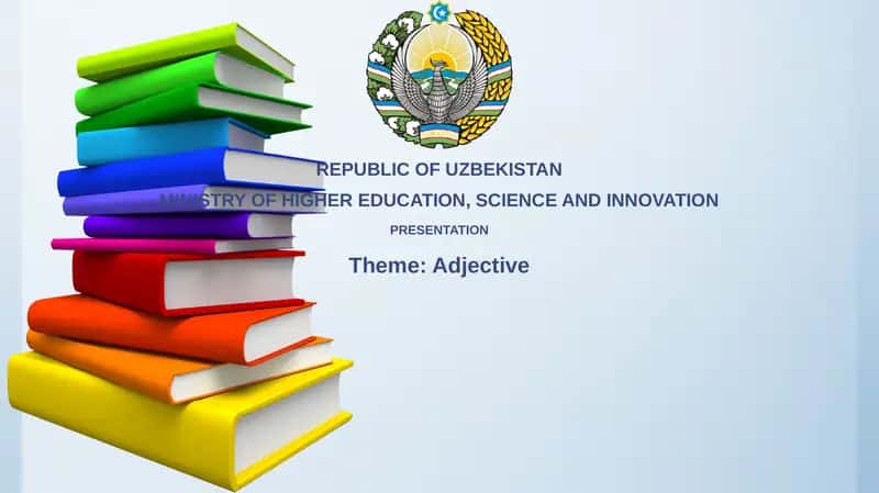 Adjective 1