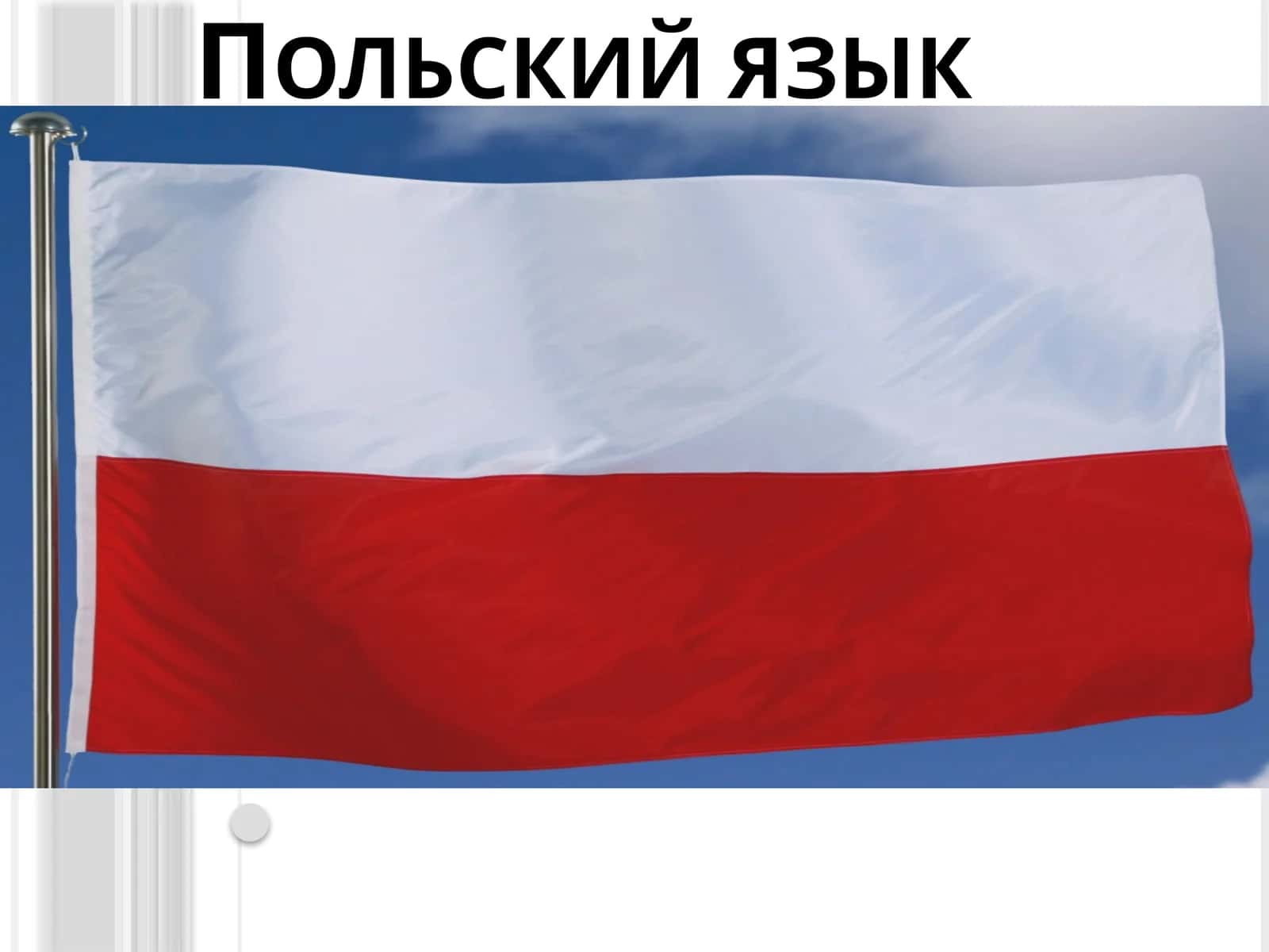 Польский язык 1
