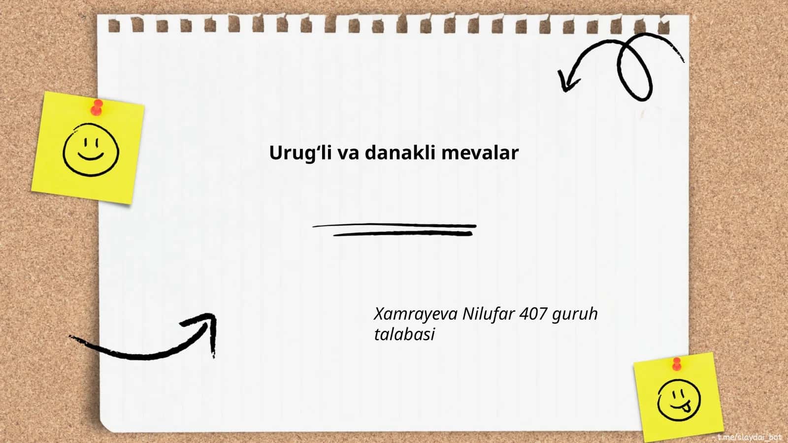 Uzum yetishtirish 1