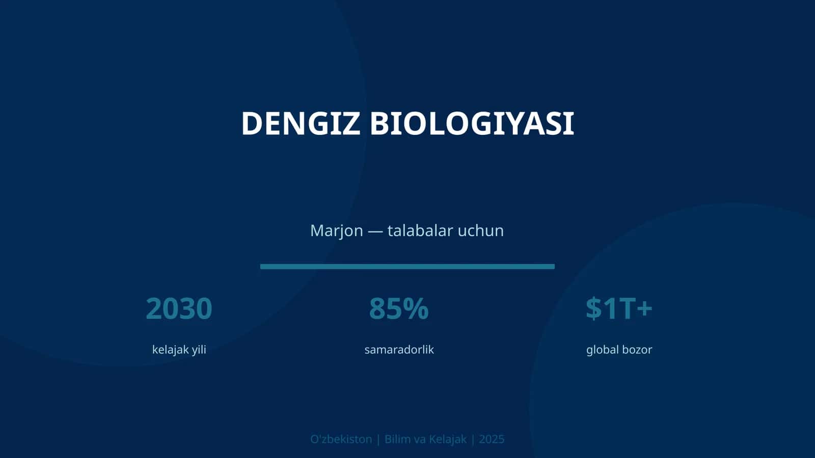 Dengiz biologiyasi 1
