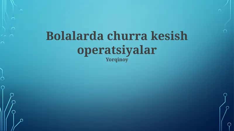 Tonsillektomiya uchun ko'rsatmalar 1