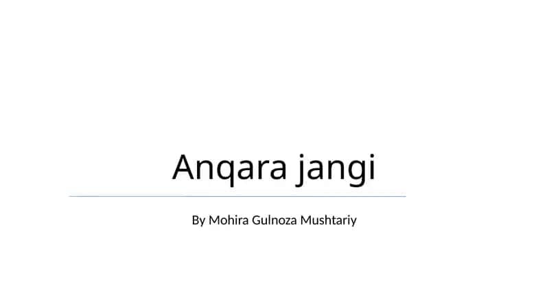 Anqara jangi 1