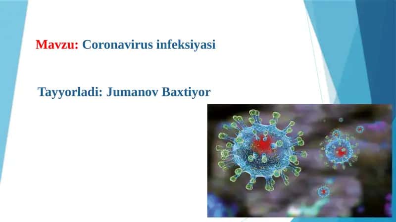 Coronavirus infeksiyasi 1